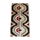 Wool rug 130x70 from the 70s