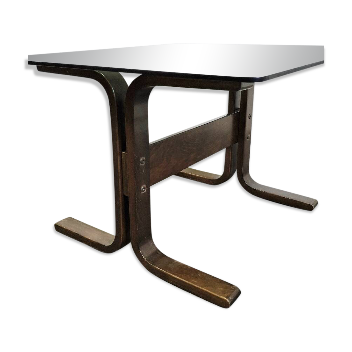 70s Siesta Glass Side Table