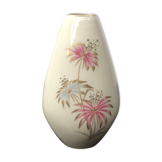 Ancien vase soliflore Bavaria porcelaine blanche