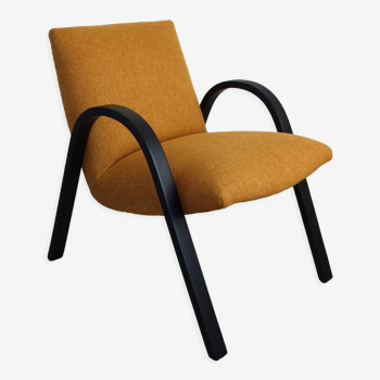 Fauteuil Bow Wood par Steiner, années 50