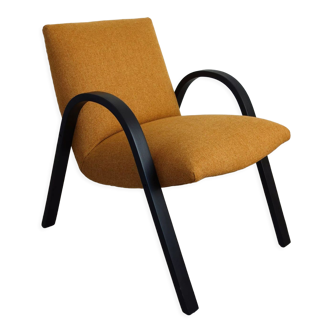 Fauteuil Bow Wood par Steiner, années 50