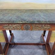 Console en acajou de style napoléon III