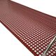 Wall rack 0  Pilastro by Tjerk Reijenga red perforated red wall rack 1960
