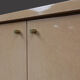Ivory lacquer sideboard by Jean-Claude Dresse