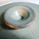 Sandstone cheese platter and bell