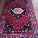 Handmade Persian Hamdan rug 235x140cm