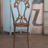 Old brass chair