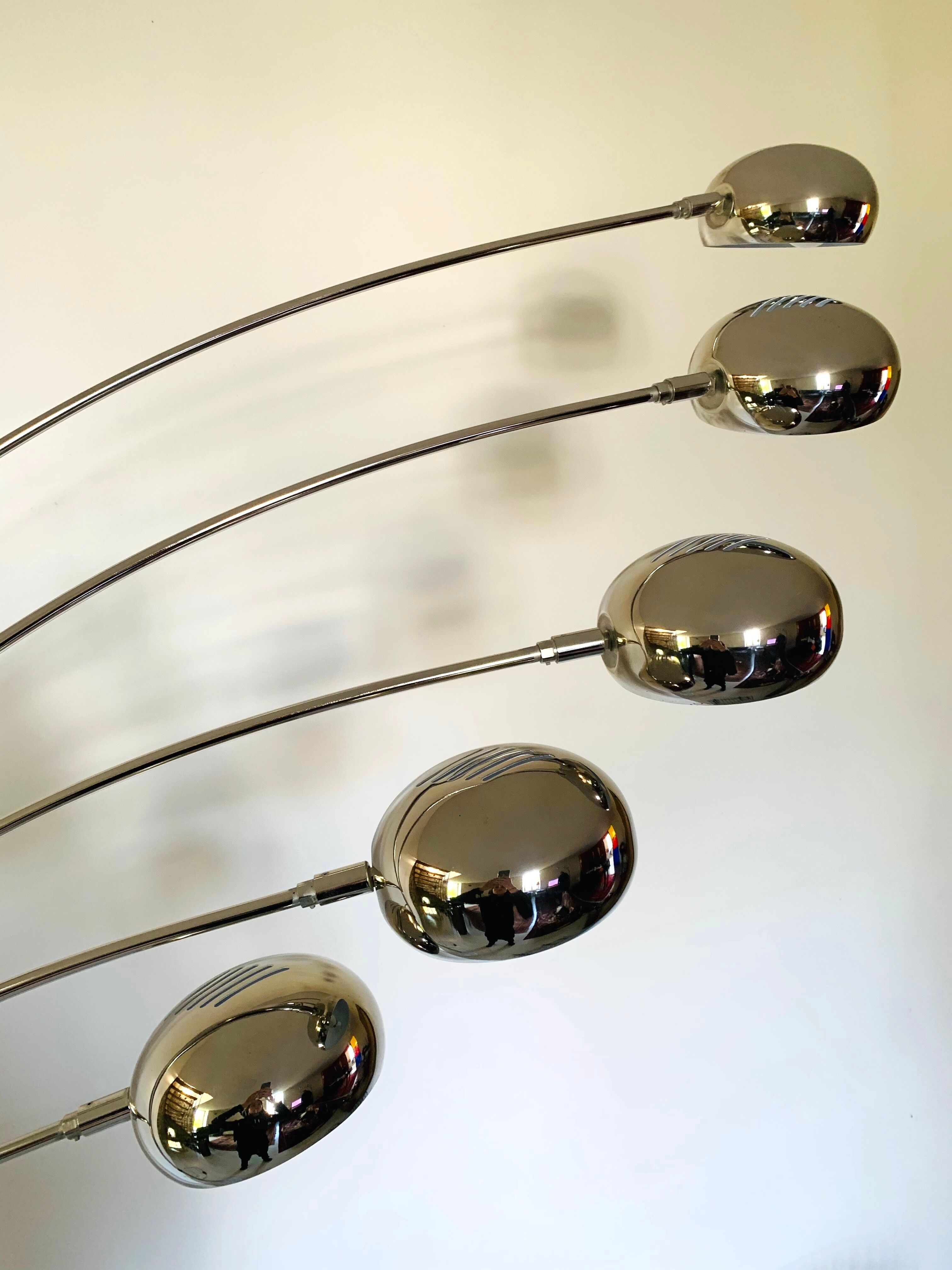 Lampadaire muguet 5 bras