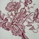 Plat mural faïence Longchamp ancien
