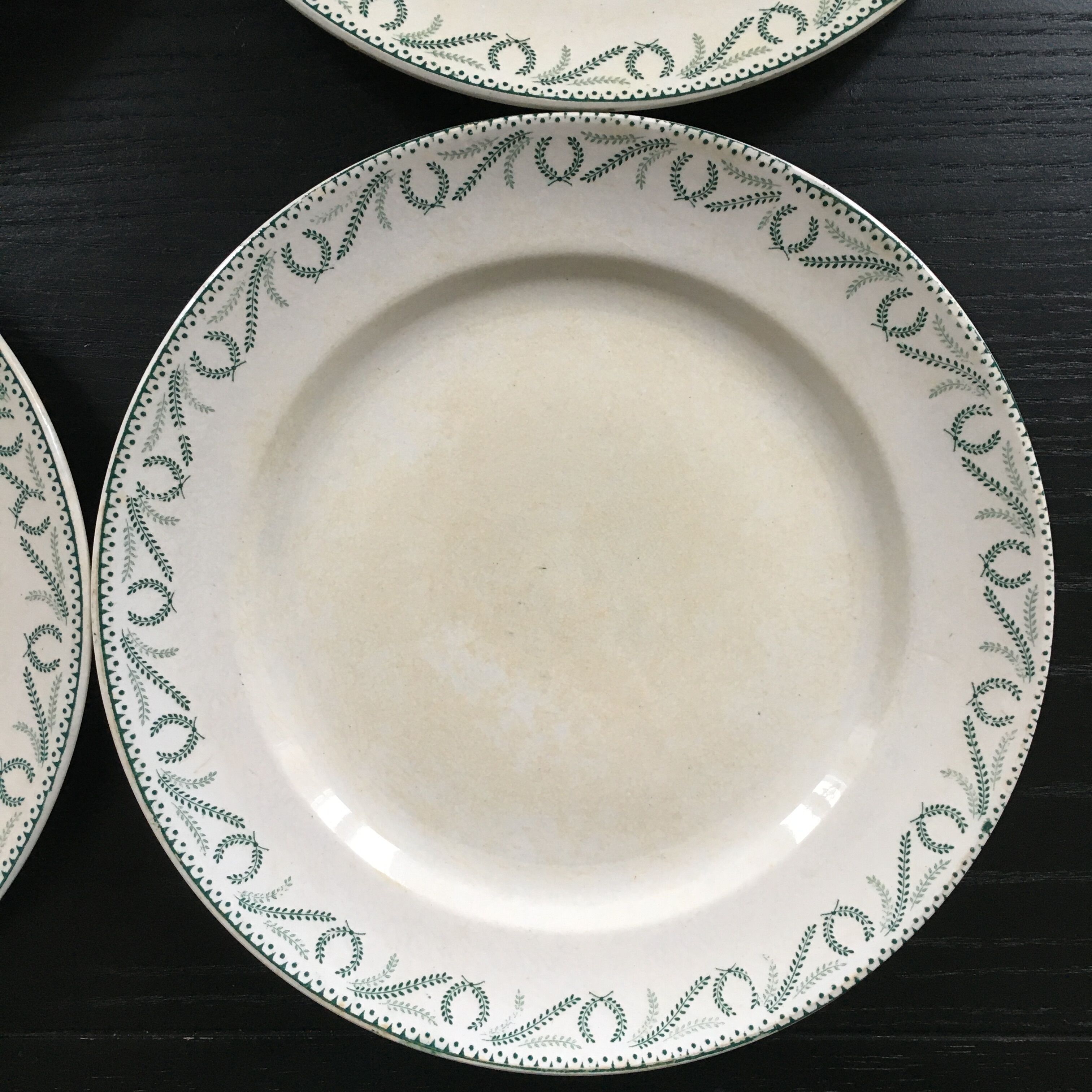 6 Boch Crown Collection plates