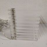 Rare vintage retro ikea plexiglas table lamp tybble table decoration