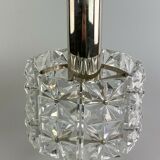 60s 70s ceiling lamp glass lamp light Kinkeldey Space Age 60s 70s