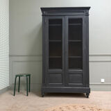 Directoire library with black patina (renovated)