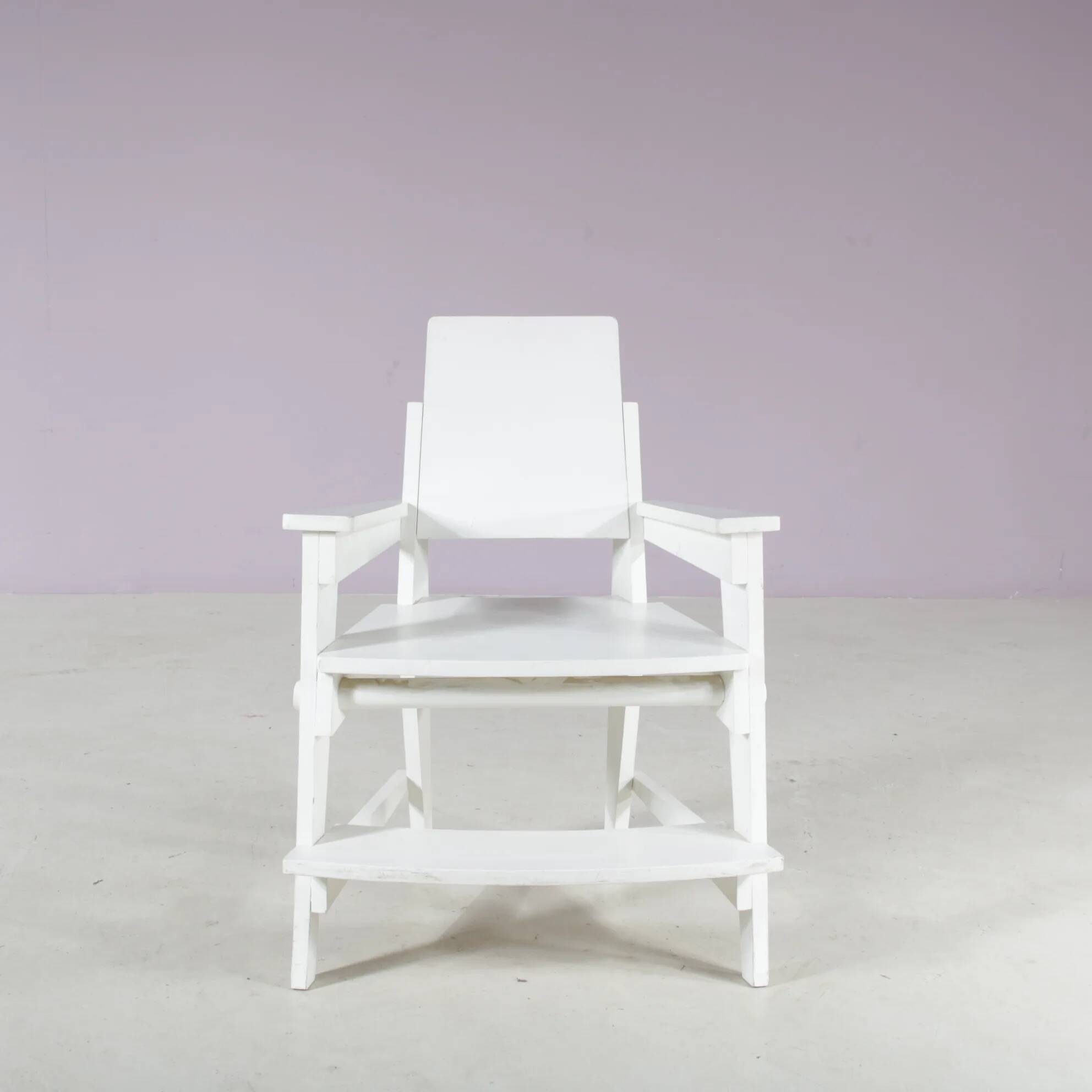 1930 Amsterdam School style children chair from the Netherlands