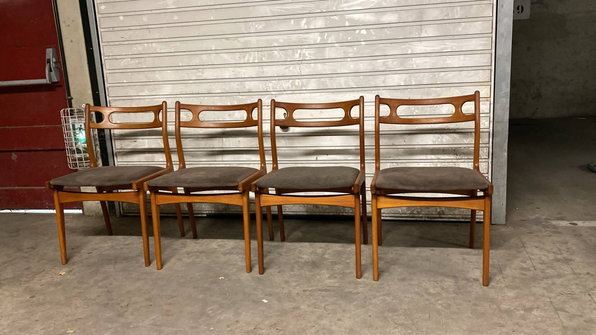 Vintage Scandinavian chairs by Johannes Andersen