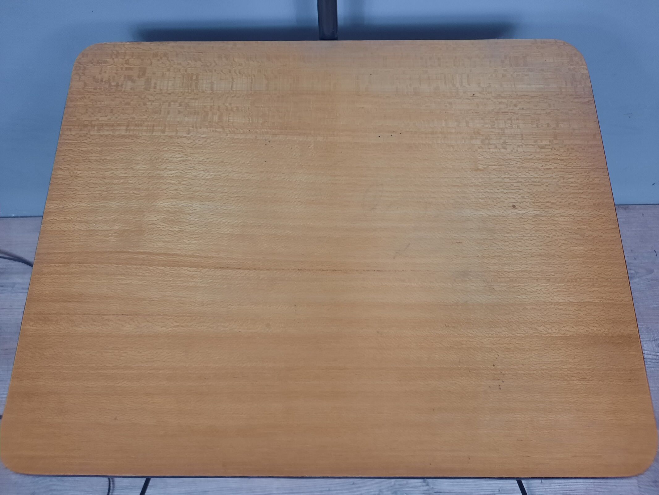 Vintage magazine door floor lamp