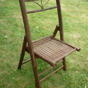 Chaise pliante enfant en bambou