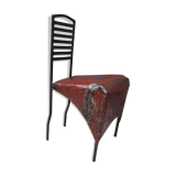 Model chair "tubab fatou" numbered and signed by designer Sari Anttonen