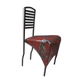 Model chair "tubab fatou" numbered and signed by designer Sari Anttonen