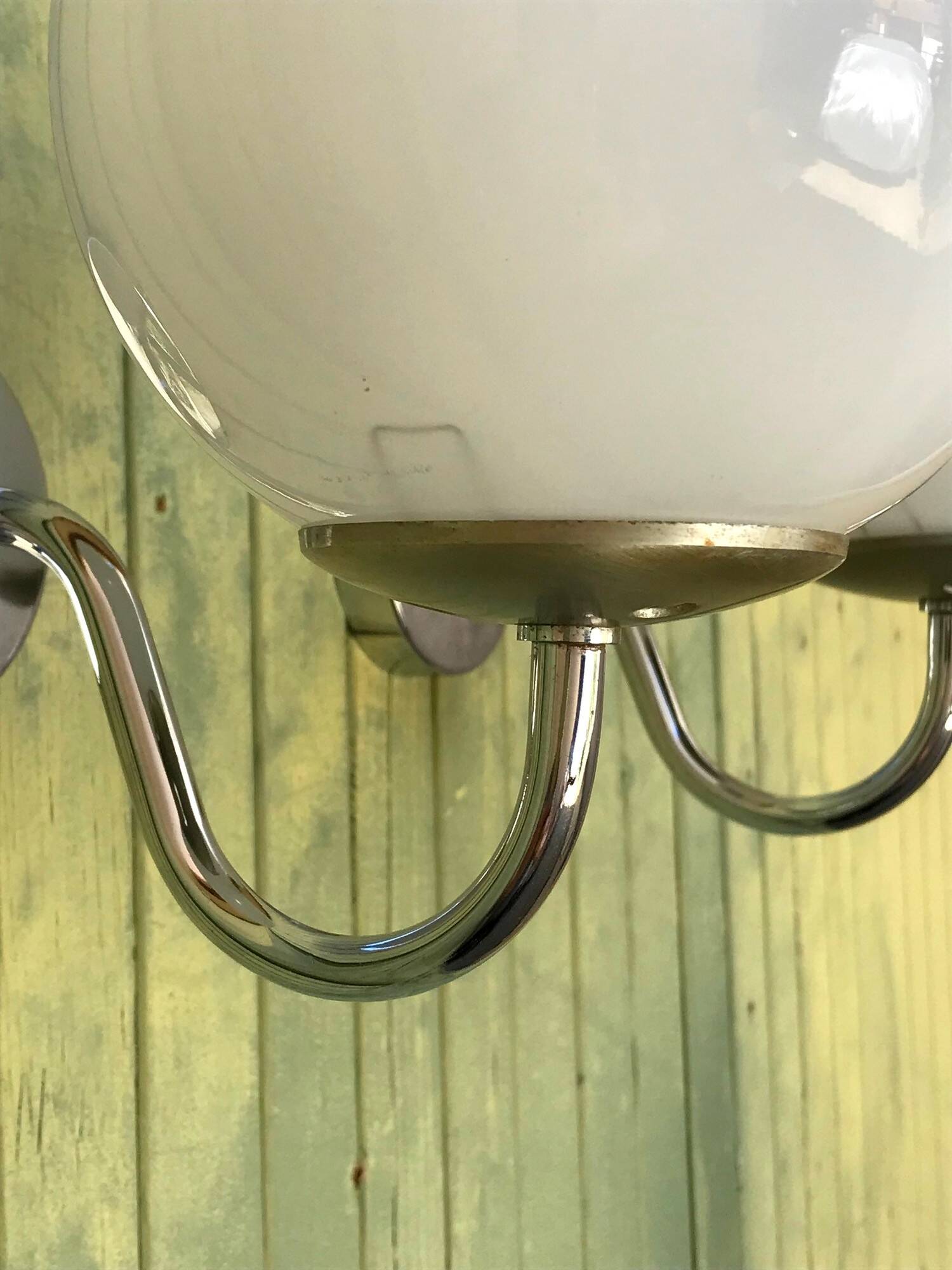 Vintage Delmas wall lights from the 70s