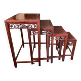 Nesting table Red wood