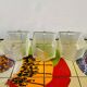 3 old drawers for molded glass kitchen shelves - large model
