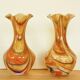 Vintage chamaré glass vase 60s/70s