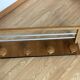 Vintage wall coat rack