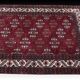 Turkmen Yomud Bukhara Oriental Rug: 2.40 X 1.60 Meters