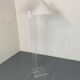 Space Age Acrylic Glass Floor Lamp by Harco Loor, 1980s