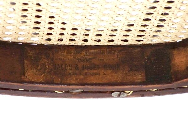 Banc viennois No.4 de Jacob & Josef Kohn 1870s