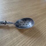 Silver metal absinthe spoon