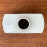 Vintage minimalist porcelain vase from Fürstenberg, Germany.