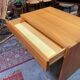 Vintage pine desk by Roland Haeusler for Maison Regain