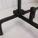 Bronze cast iron firewood fireplace accessory andier spit grill