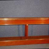 Important empire style planter in mahogany and bronze (202 x 99 cm)