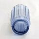 Blue Art Deco vase