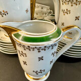 Limoges porcelain coffee service – Luf brand