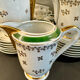 Limoges porcelain coffee service – Luf brand
