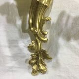 Pair of sconces Bronze 3 lights Louis XV