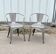 Pair of Tolix garden chairs