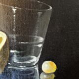 Still life oil on canvas contemporary painting