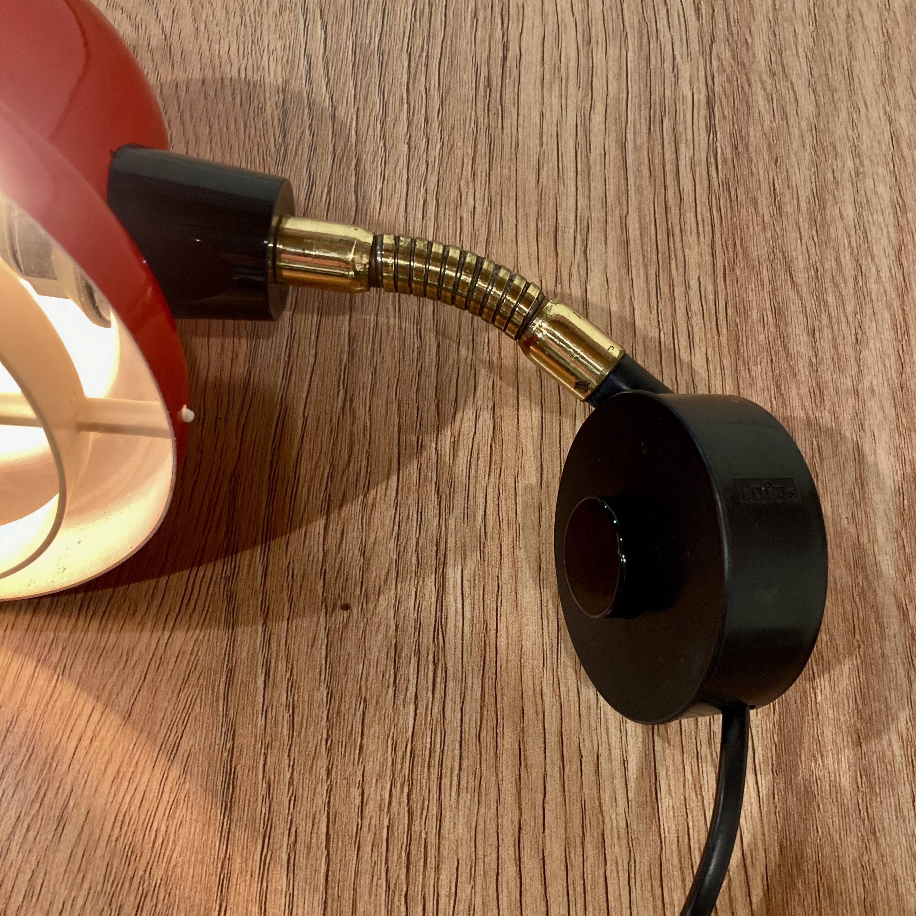 Pair of modular wall lights Scandinavian design 1950.