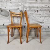 Paire de chaises bistrot Baumann
