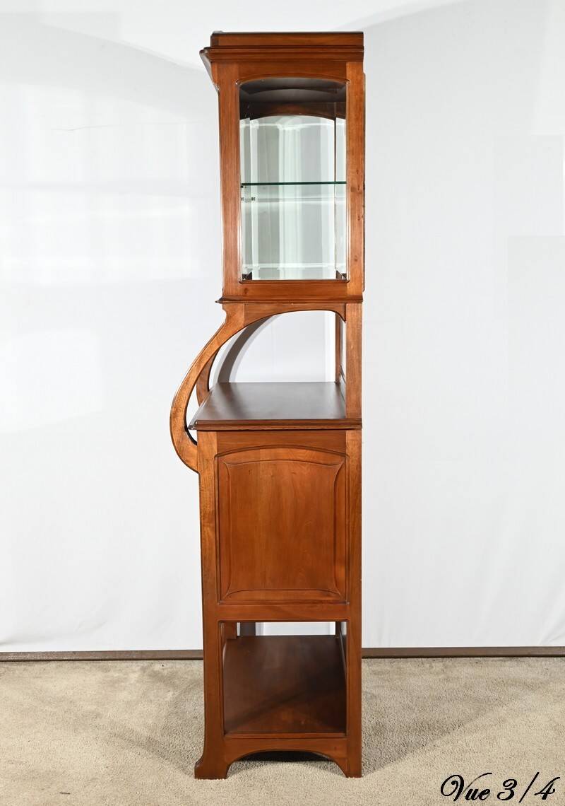 Mahogany Bar Furniture, attributed to Maison E.Diot, Art Nouveau – 1900