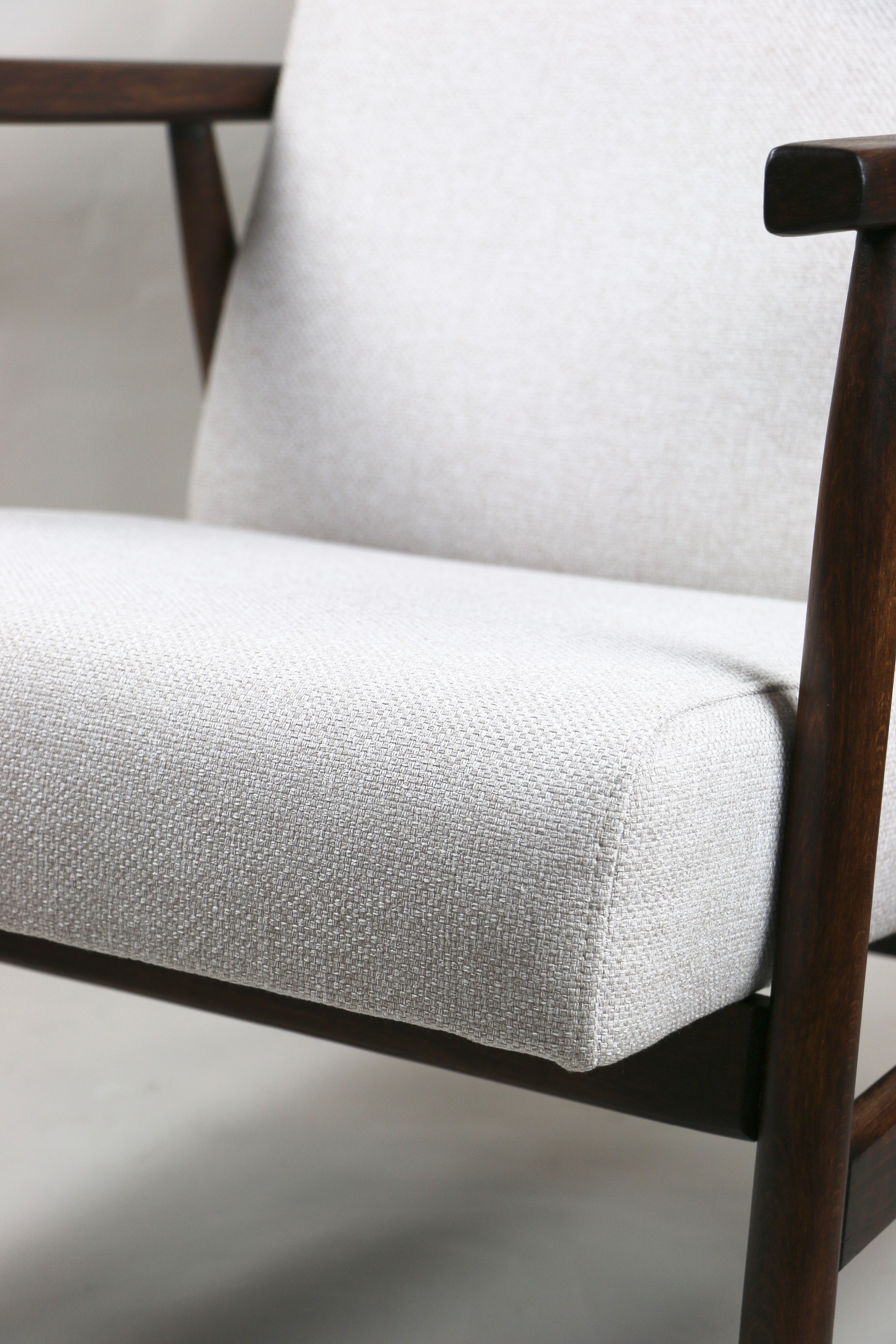 Fauteuil vintage beige 1970