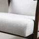 Fauteuil vintage beige 1970