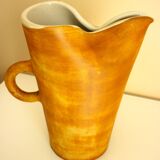 Madelaine Brault, pitcher vase, enameled ceramic, the dove, design 50/60