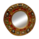 Large ceramic mirror Roger Guérin