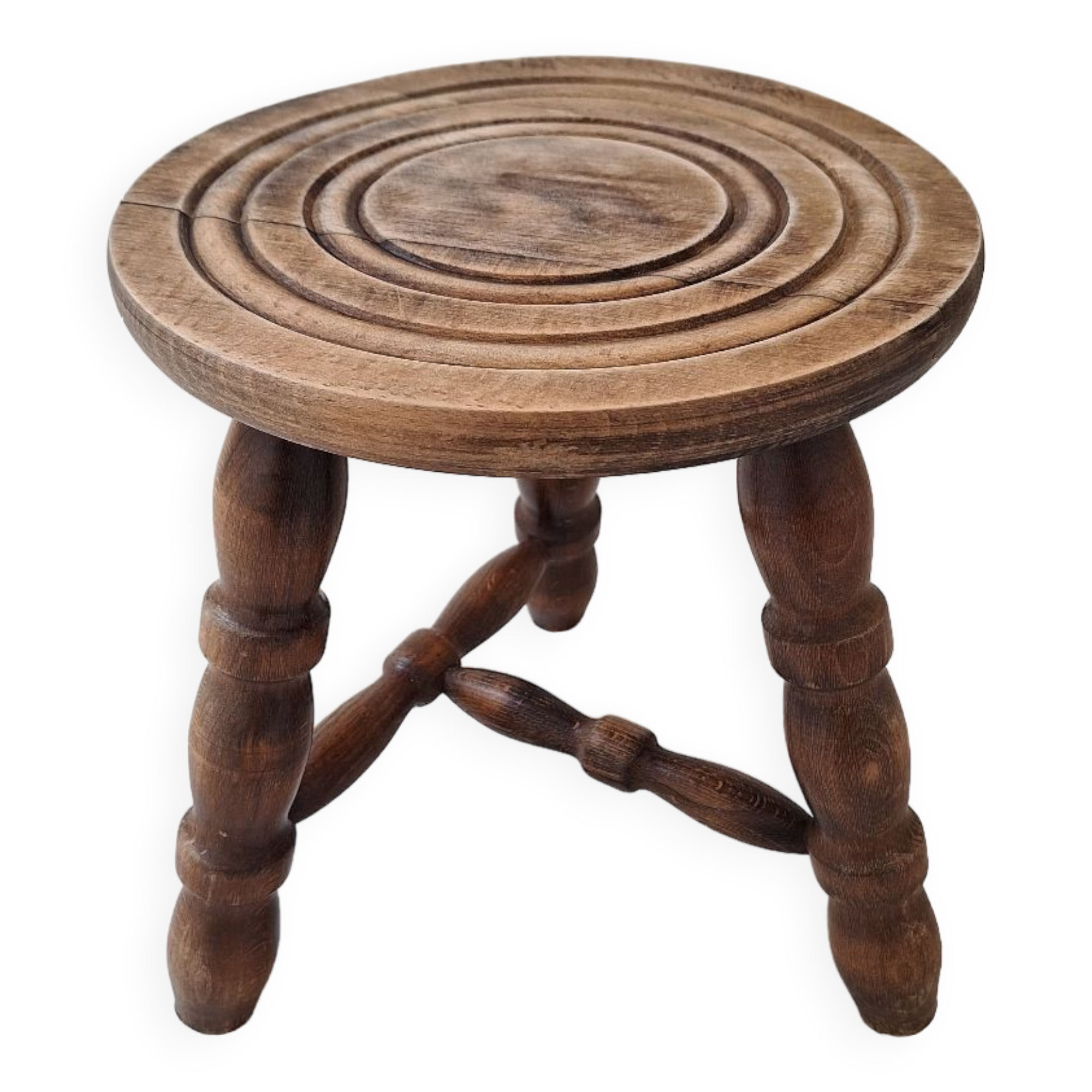 Vintage tripod stool